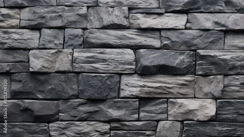 Modern style design decorative cracked real stone, Stone wall design for pattern and background.