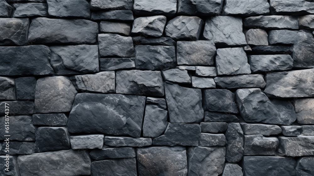 Modern style design decorative cracked real stone, Stone wall design for pattern and background.