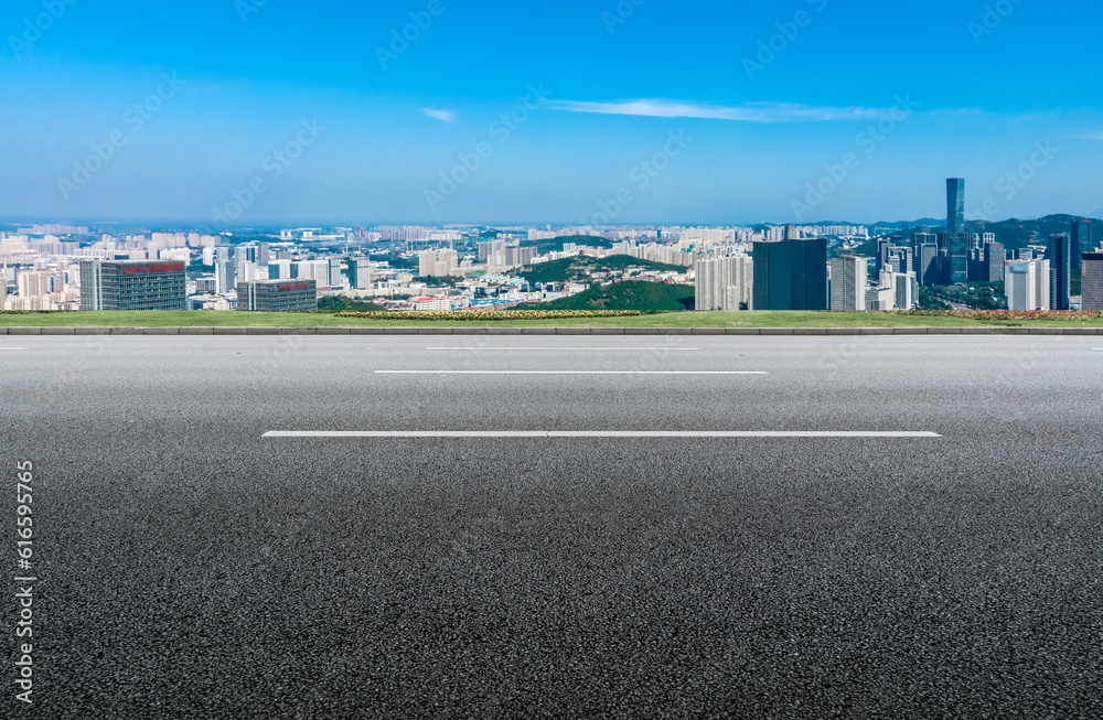 Aerial photography of modern urban architectural landscape in Zhuhai, China