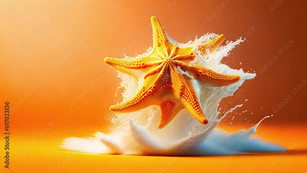 Abstract starfish