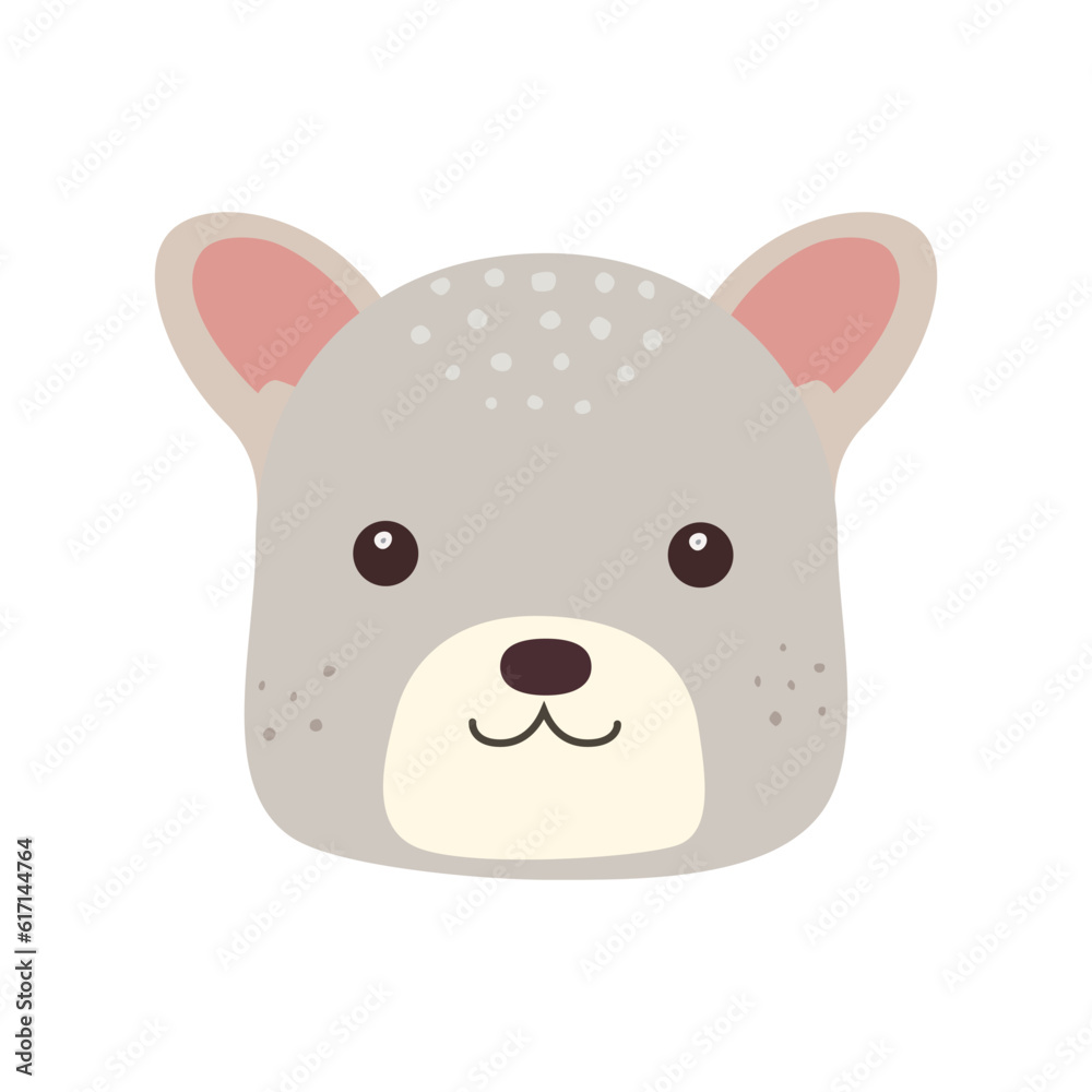 Cute Catroon Animal Vector Illustration