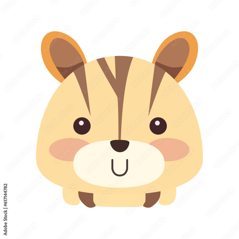 Cute Catroon Animal Vector Illustration