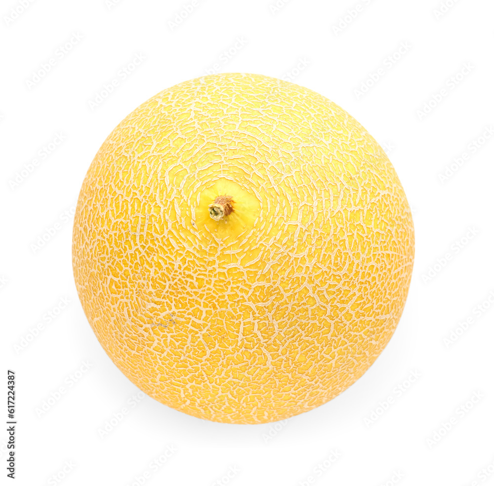 Sweet melon on white background