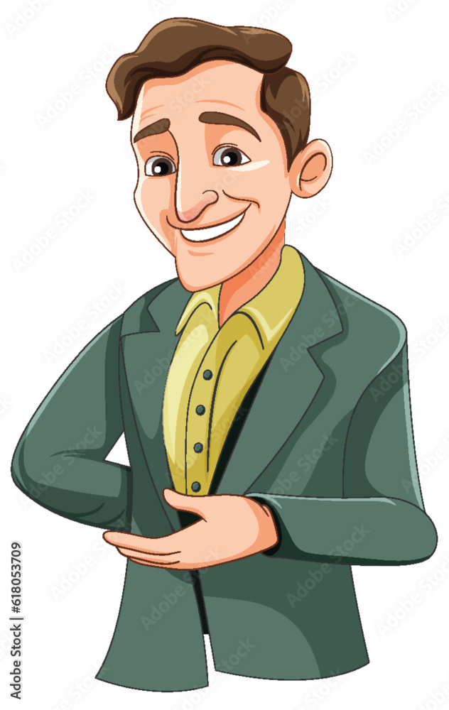 Confident Businessman with Smile