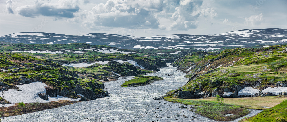 Hochebene Hardangervidda in Norwegen