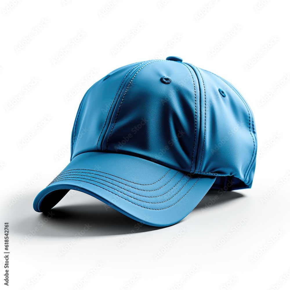 Sports cap on white background.