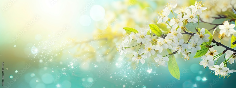 art abstract spring background or summer background with fresh g