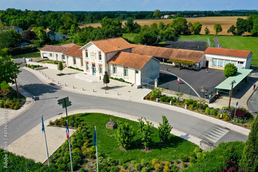 Mairie de La Vallée, Charente Maritime, France