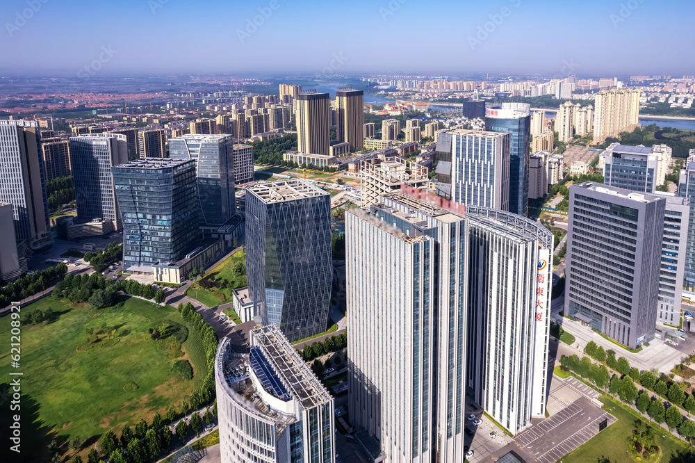 Weifang Shouguang City panoramic shot