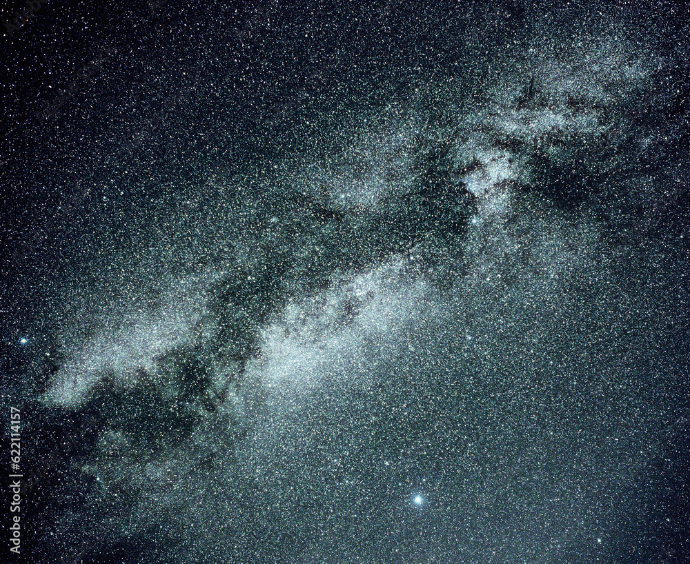 The Milky Way on a clear summer night.  As seen from Majjistral Point in Malta on the night of the 1