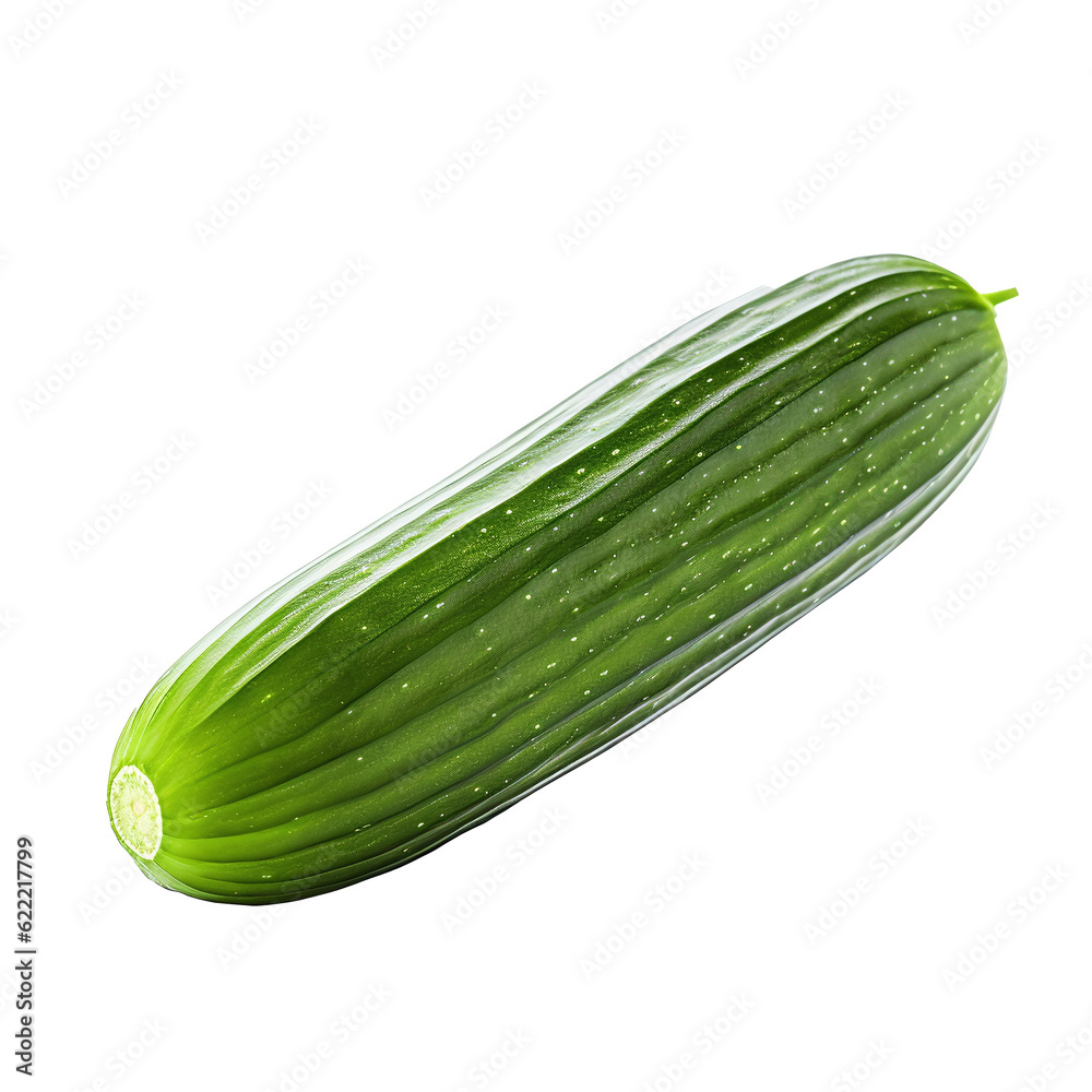 cucumber isolated on white