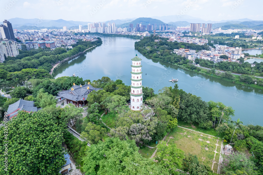 Yan Pagoda, Zengcheng District, Guangzhou, China