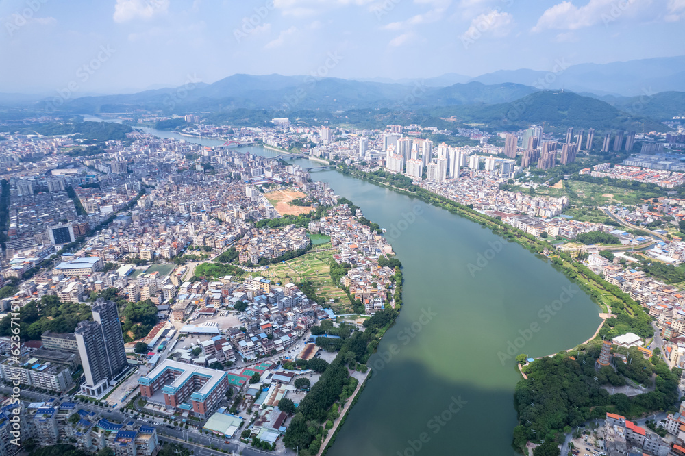 Scenery of Zengjiang Gallery, Zengcheng District, Guangzhou, China