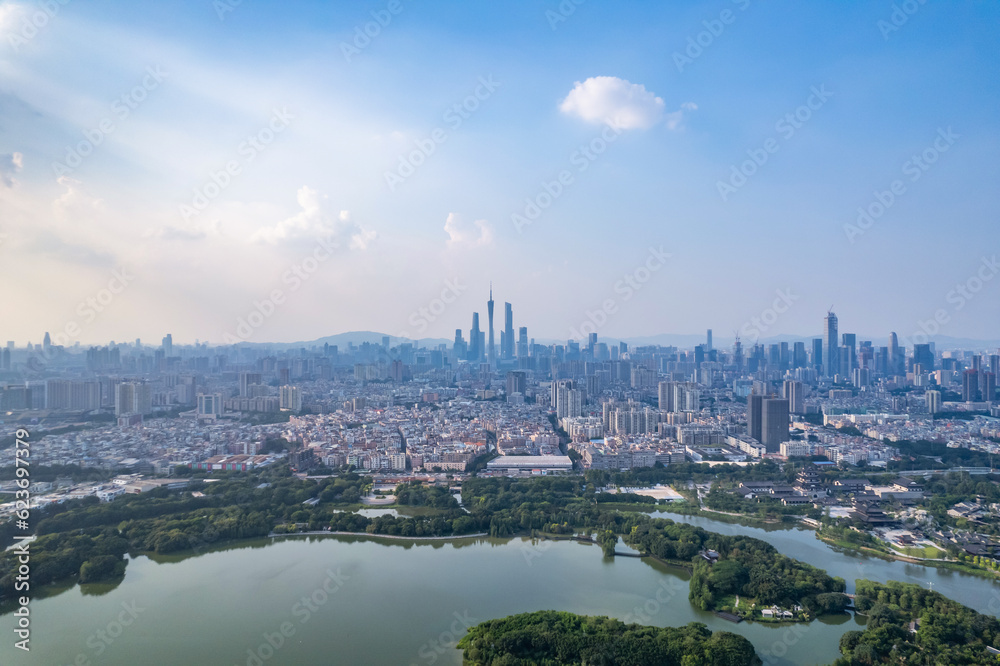 Cityscape of Guangzhou, China