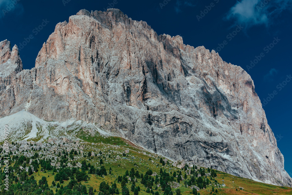 High mountain landscape in Dolomite Alps, Italy