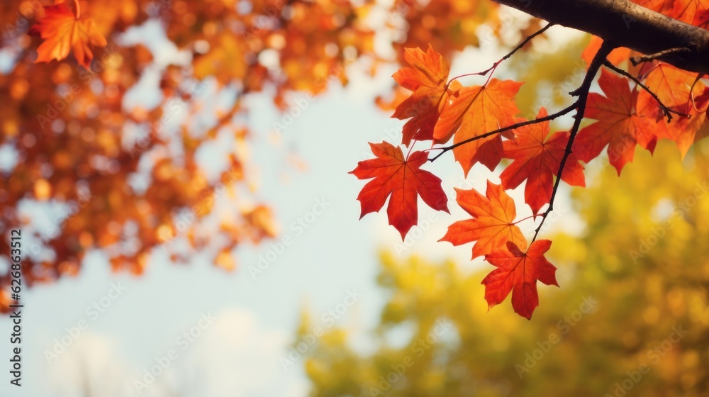 Autumn natural background