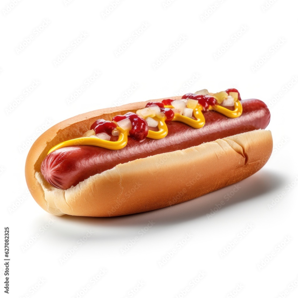 Hot dog isolated