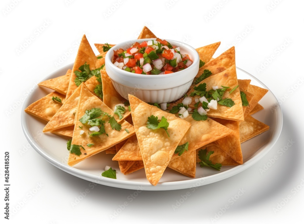 Bowl of tortilla chips