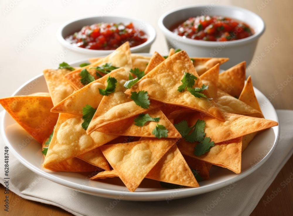 Bowl of tortilla chips