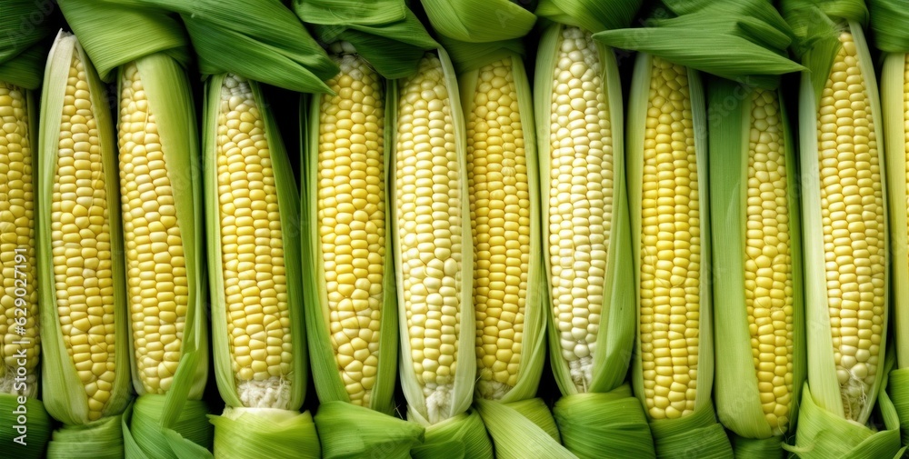 Sweet corn background