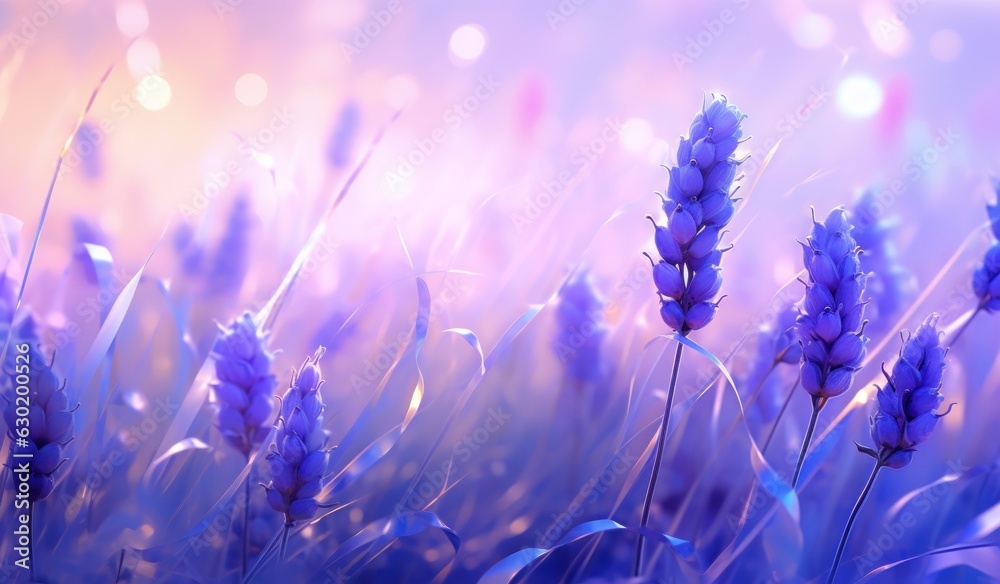 Lavender field background