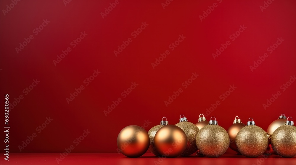 Red Christmas background