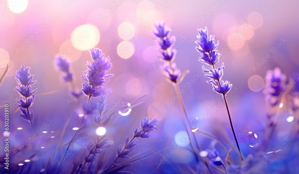 Lavender field background