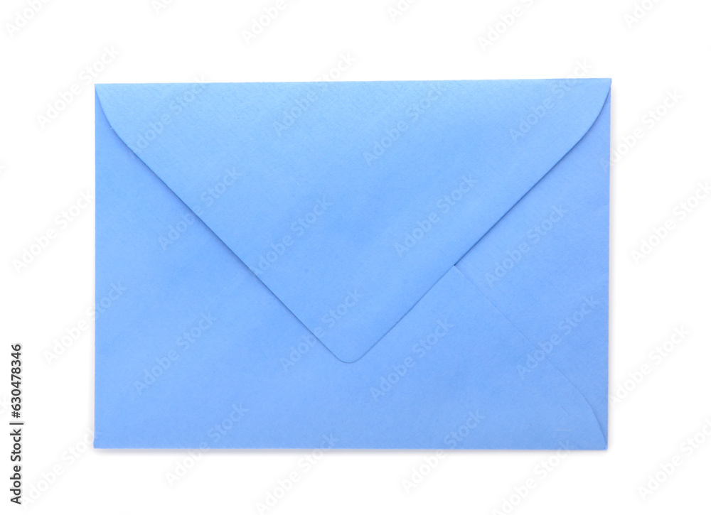 Colorful envelope isolated on white background