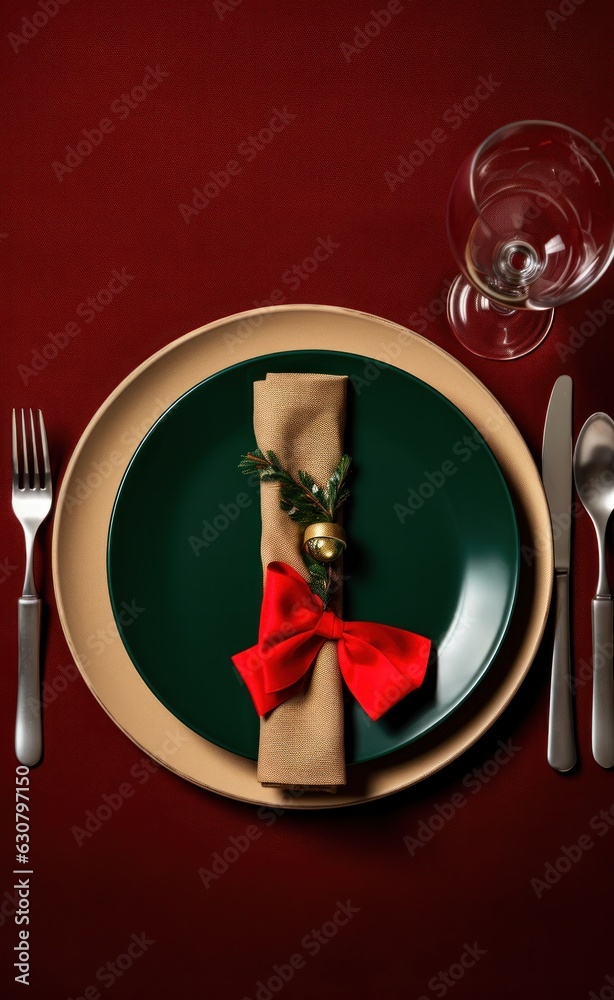 Merry Christmas dinner background