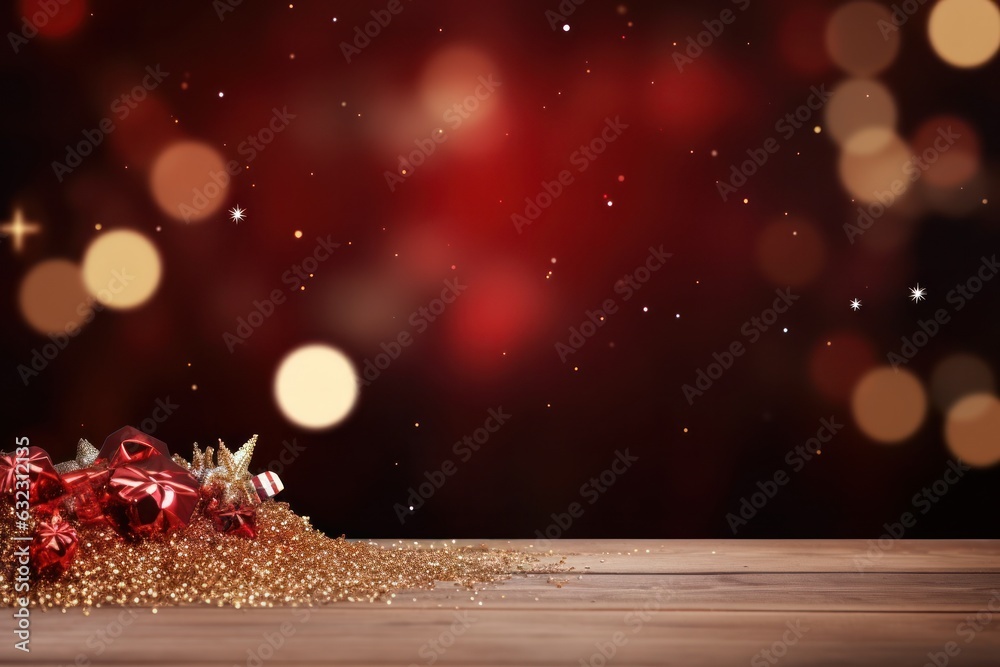 Merry Christmas background with copy space