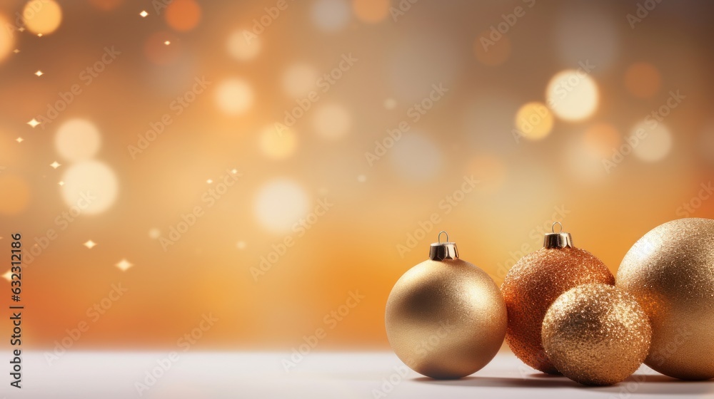 Merry Christmas background with copy space