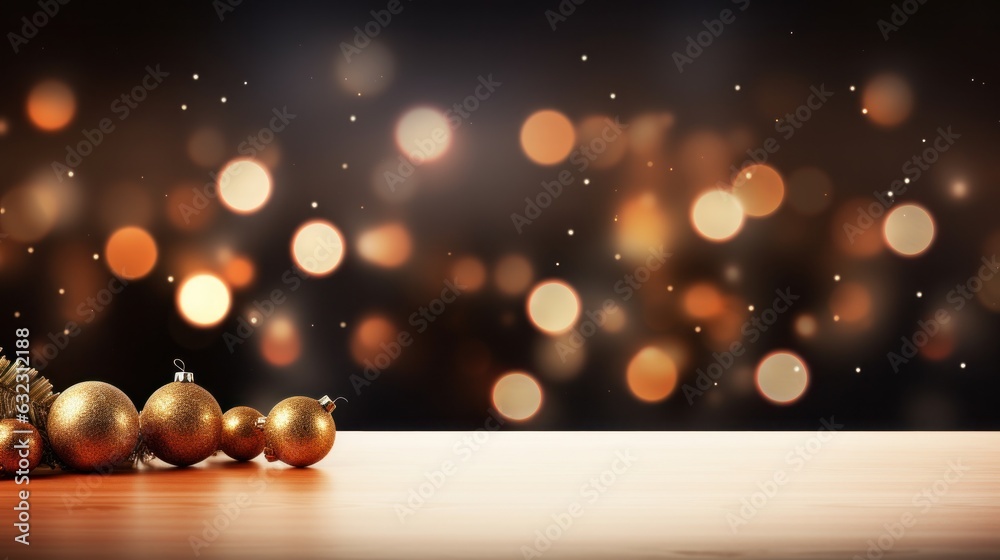 Merry Christmas background with copy space