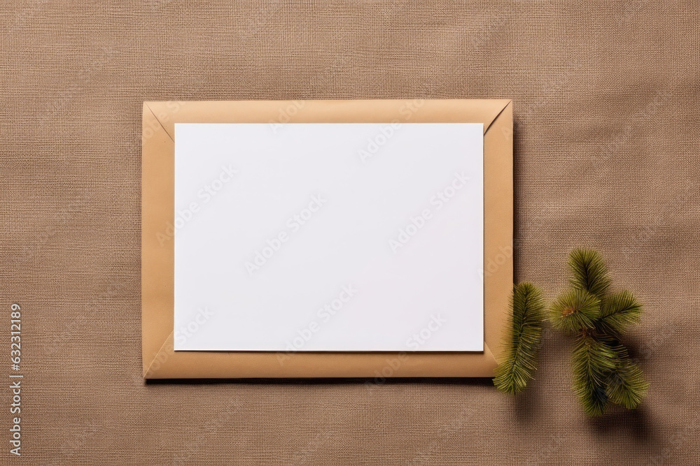 Christmas card mockup