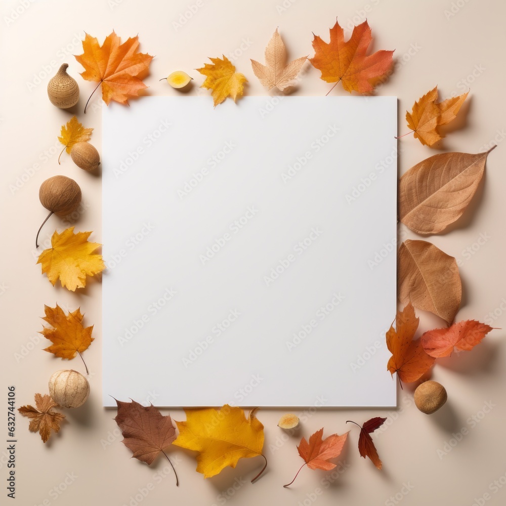 Autumn leaves background