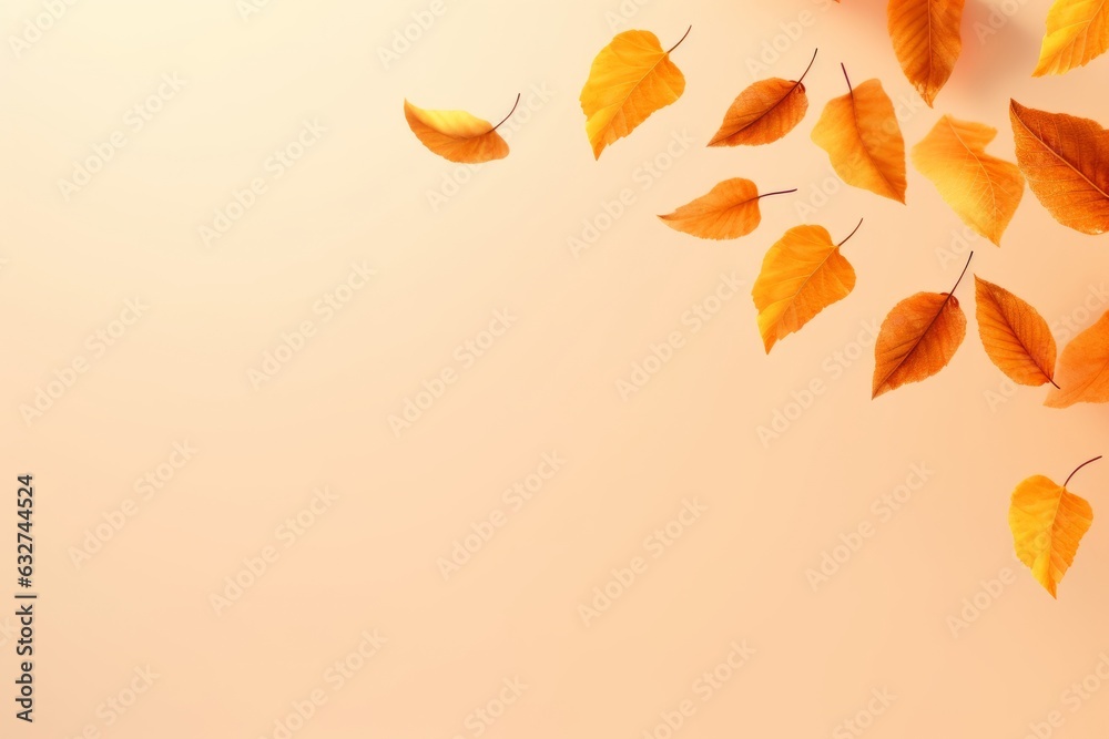 Autumn leaves background