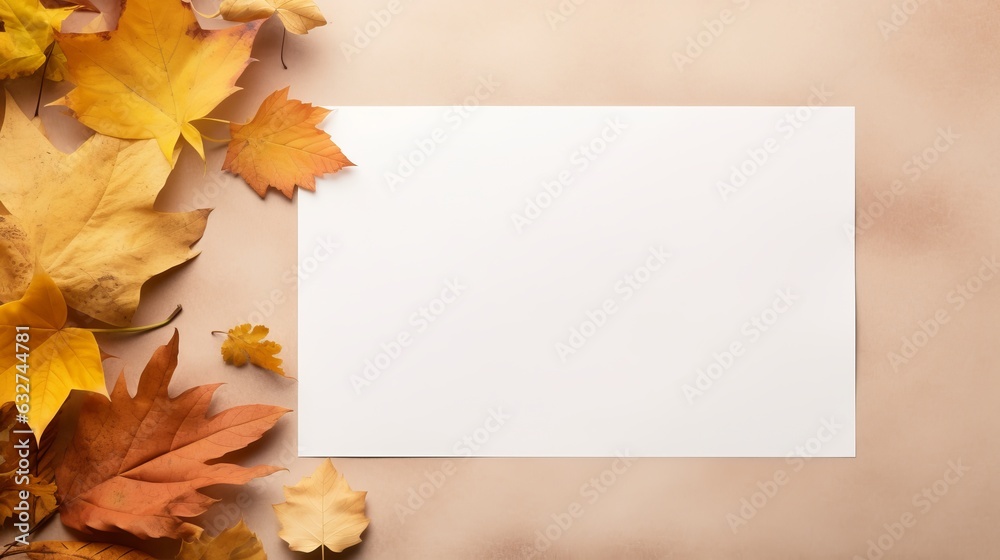 Autumn leaves background