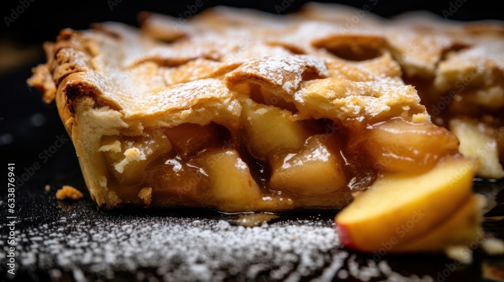 Sweet tasty apple pie