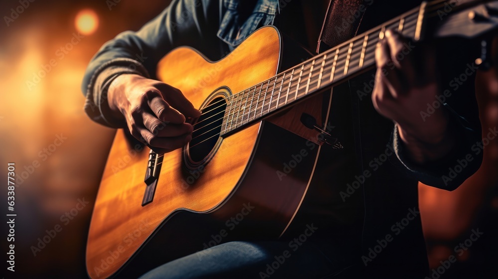 Man playing guitar