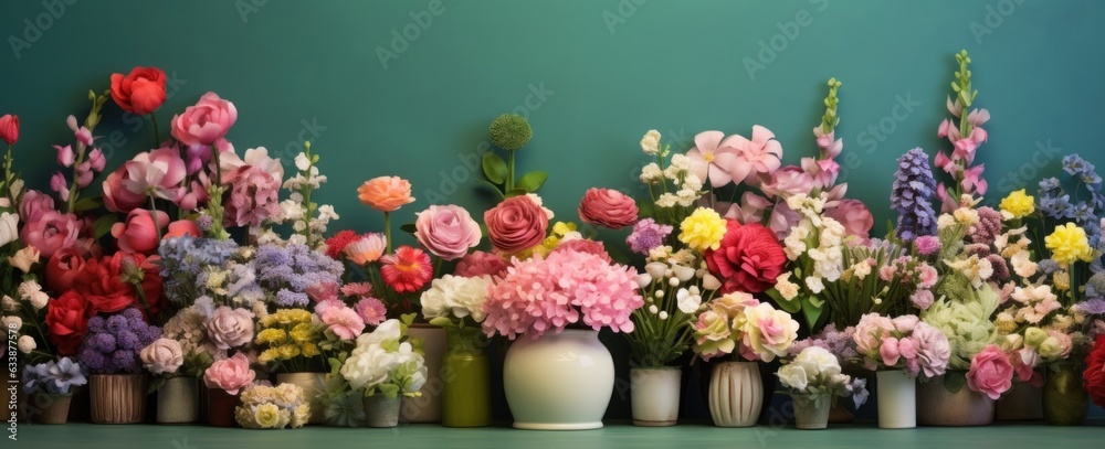 Floral natural background.