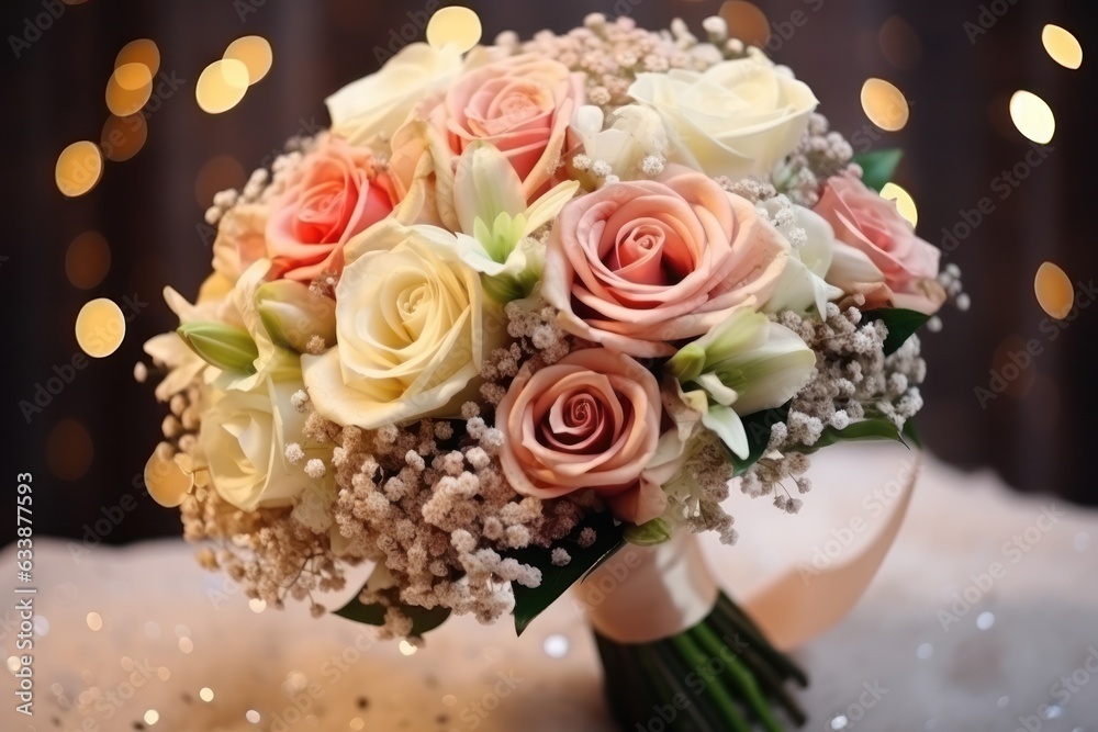 Beautiful bouquet for bride