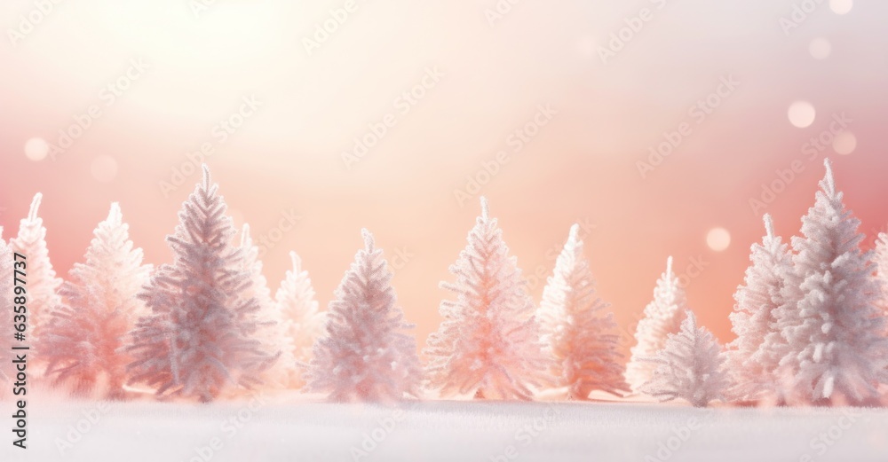 Winter natural background