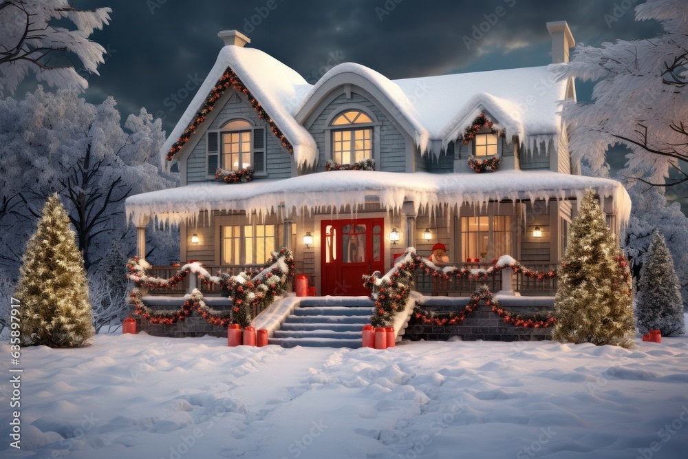 Magic Christmas house