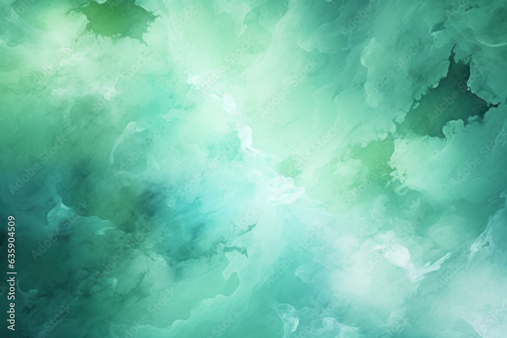 Green abstracr space background