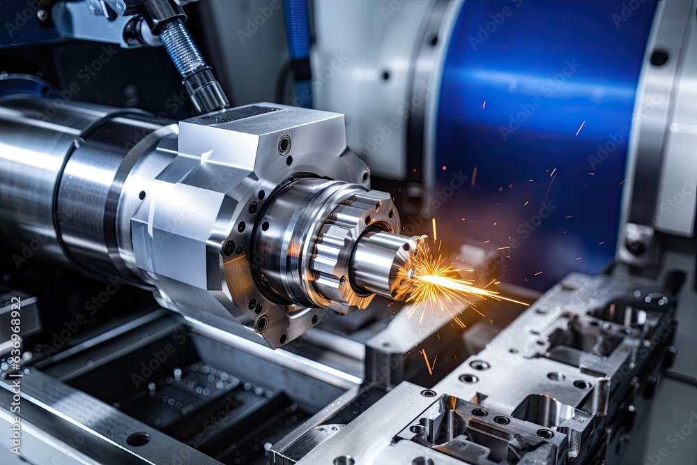 Process of laser manufacturing high-precision components