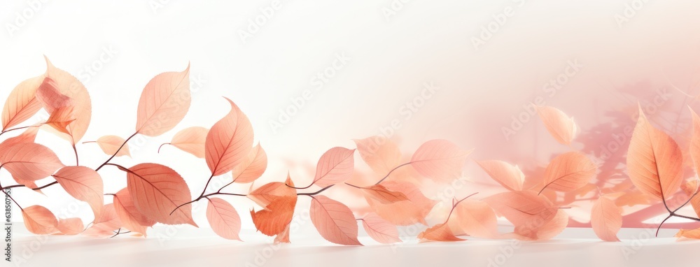 Autumn leaves background.