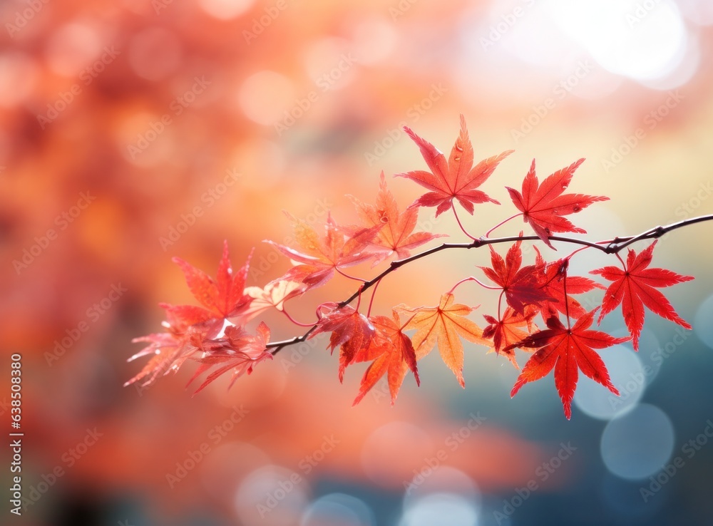 Autumn leaves background