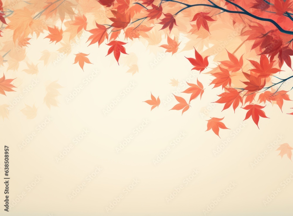 Autumn leaves background