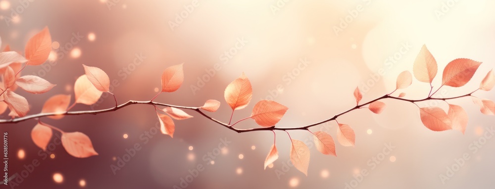 Autumn leaves background