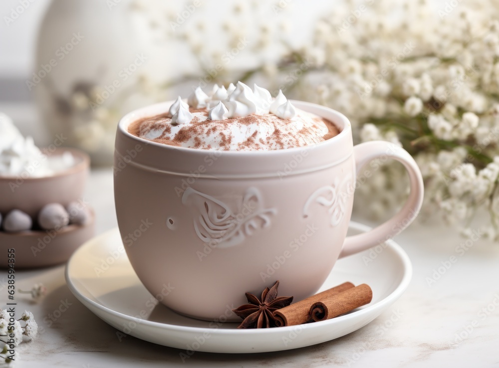 Hot chocolate cup