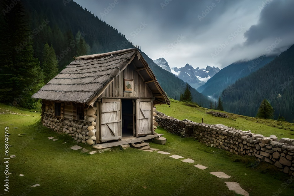 swiss mountain village